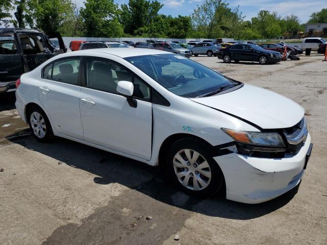 Vin: 19xfb2f55ce007945, lot: 57773855, honda civic lx 20124