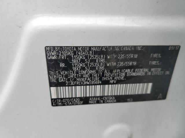 2017 TOYOTA RAV4 LIMIT - 2T3DFREV3HW595684