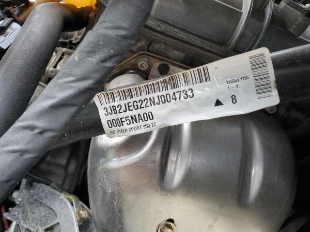 2022 CAN-AM RYKER SPOR - 3JB2JEG22NJ004733