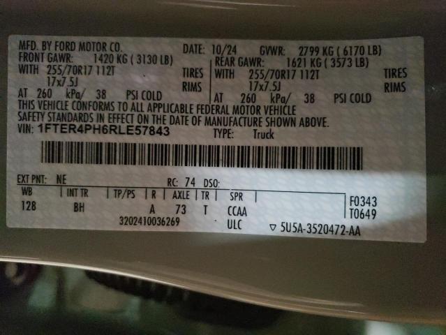 2024 FORD RANGER XL - 1FTER4PH6RLE57843