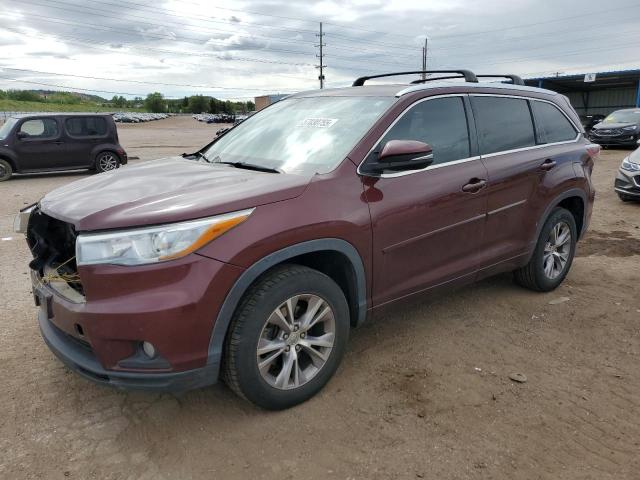 Vin: 5tdkkrfh0fs097839, lot: 57030755, toyota highlander xle 2015 img_1