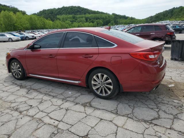 Vin: 5npe34afxgh308541, lot: 57288505, hyundai sonata sport 20162