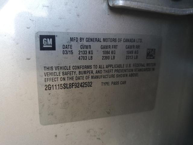 2015 CHEVROLET IMPALA LT - 2G1115SL8F9242502