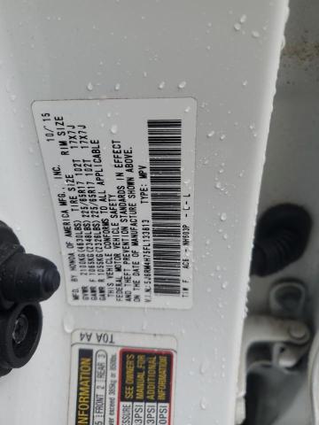 2015 HONDA CR-V EXL 5J6RM4H75FL133813