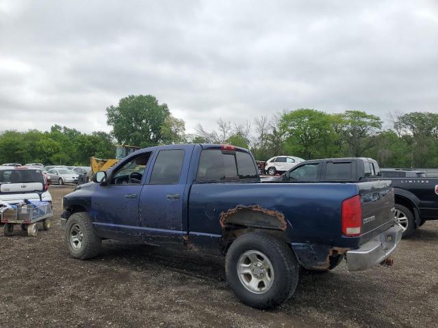 DODGE RAM 1500 2002 blue crew pic gas 3D7HU18N42G108980 photo #3