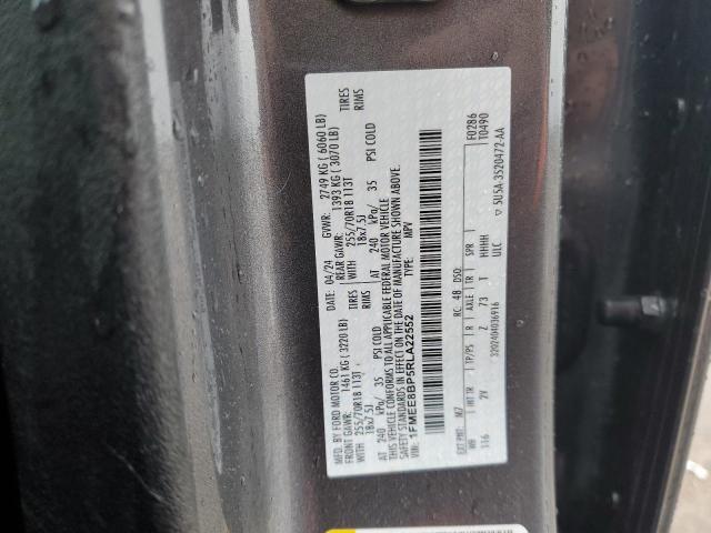 2024 FORD BRONCO OUT 1FMEE8BP5RLA22552