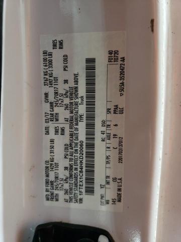 2017 FORD F150 SUPER - 1FTEX1C84HKD20060