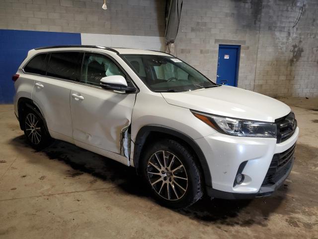 Vin: 5tdjzrfhxjs542815, lot: 57304995, toyota highlander se 20184