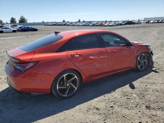 Vin: kmhlr4af3mu175270, lot: 58642475, hyundai elantra n line 20213