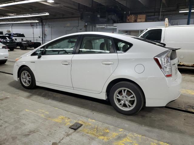 TOYOTA PRIUS 2010 white  hybrid engine JTDKN3DU7A0119562 photo #3
