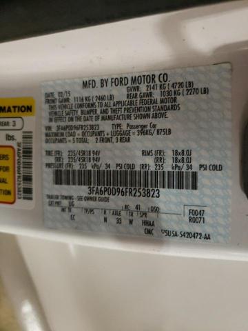 2015 FORD FUSION TIT - 3FA6P0D96FR253823