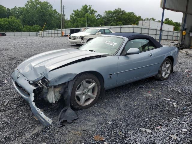 JAGUAR XK8 1997 blue converti gas SAJGX2746VC009470 photo #1