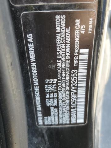 2015 BMW X1 XDRIVE2 - WBAVL1C59FVY32553