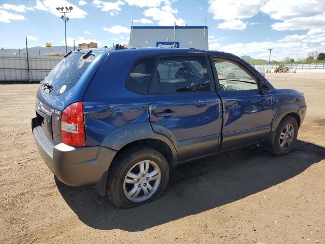 HYUNDAI TUCSON GLS 2006 blue 4dr spor gas KM8JN12DX6U322993 photo #4