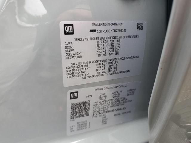 2024 GMC SIERRA K15 - 1GTRUCEK0RZ298145