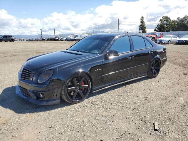 MERCEDES-BENZ E 63 AMG 2007 black  gas WDBUF77X27B031226 photo #1