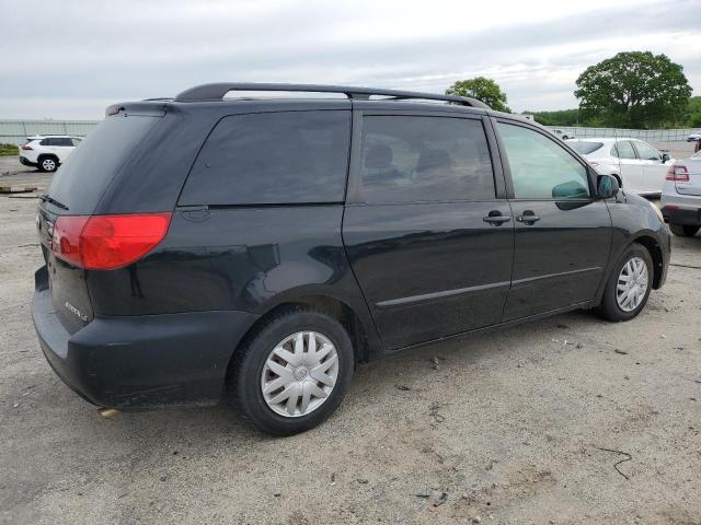 TOYOTA SIENNA CE 2008 black  gas 5TDZK23C18S127223 photo #4