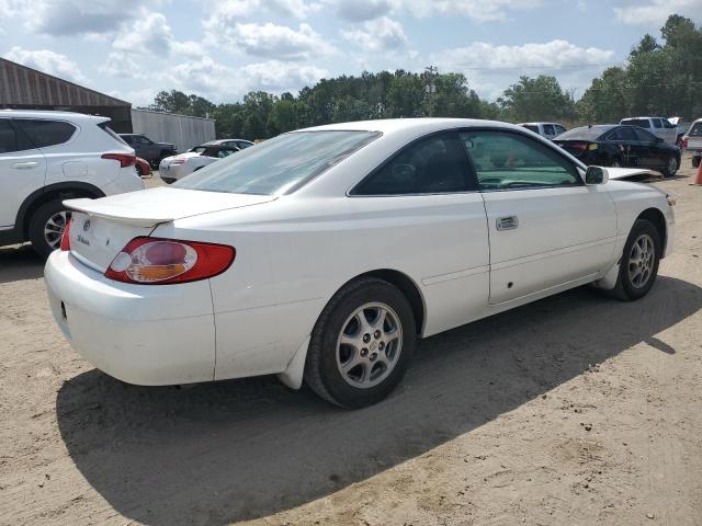 TOYOTA CAMRY SOLA 2002 white  gas 2T1CE22P42C005554 photo #4