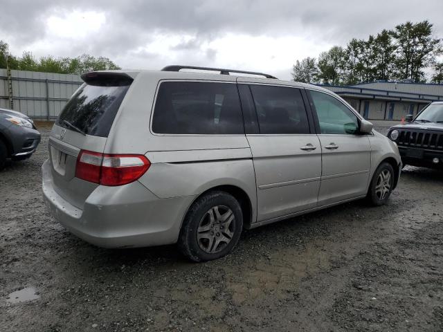 HONDA ODYSSEY EX 2007 silver  gas 5FNRL38797B446709 photo #4