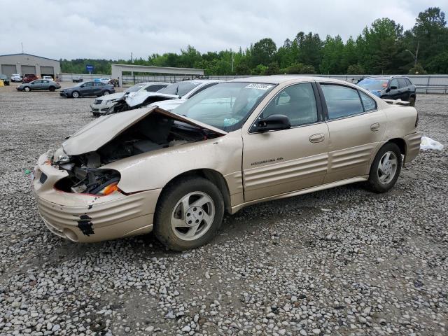 PONTIAC GRAND AM S 2001 gold  gas 1G2NF52T81M665459 photo #1