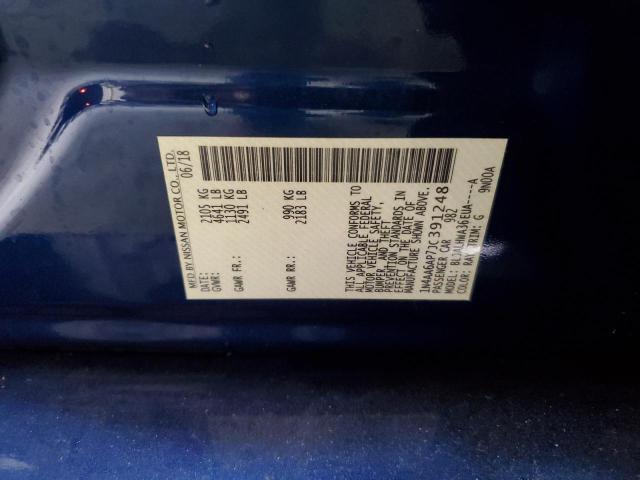 2018 NISSAN MAXIMA 3.5 - 1N4AA6AP7JC391248