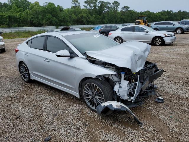 Vin: kmhd04lb3ju722557, lot: 55763065, hyundai elantra sport 20184