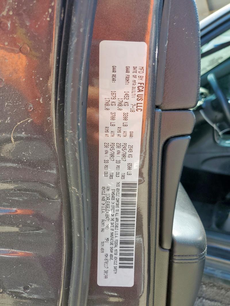 2018 JEEP GRAND CHER - 1C4RJEAG6JC438471