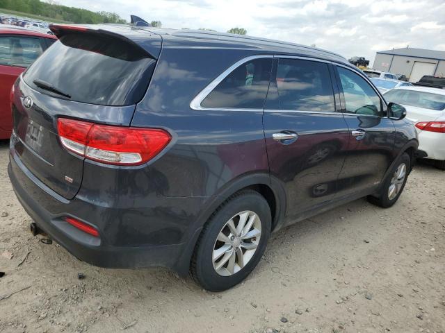 KIA SORENTO LX 2017 gray  gas 5XYPGDA35HG336825 photo #4