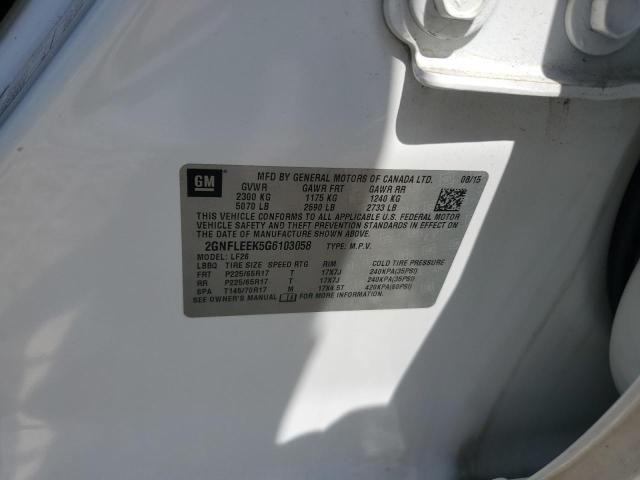 2016 CHEVROLET EQUINOX LS - 2GNFLEEK5G6103058