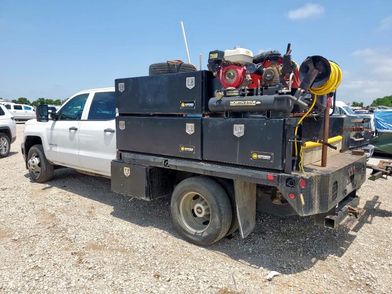 CHEVROLET SILVERADO 2017 white crew cha flexible fuel 1GB4CYCG0HF157282 photo #3