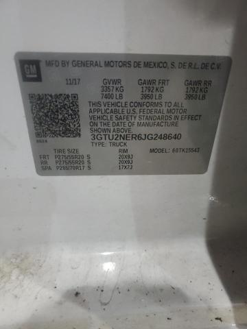 2018 GMC SIERRA K15 - 3GTU2NER6JG248640