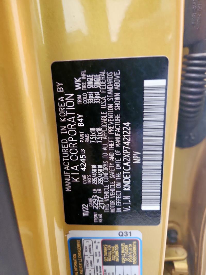 2023 KIA SELTOS SX KNDETCA2XP7421224