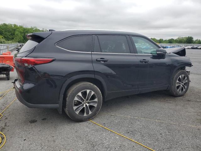 Vin: 5tdgzrbh9ms106817, lot: 58794845, toyota highlander xle 20213