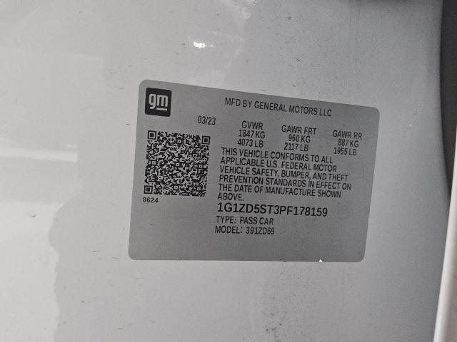 2023 CHEVROLET MALIBU LT 1G1ZD5ST3PF178159