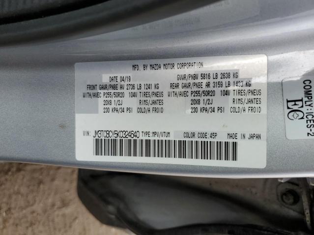 2019 MAZDA CX-9 TOURI - JM3TCBCY5K0324640
