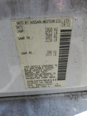 2015 NISSAN ALTIMA 2.5 - 1N4AL3AP3FN904533