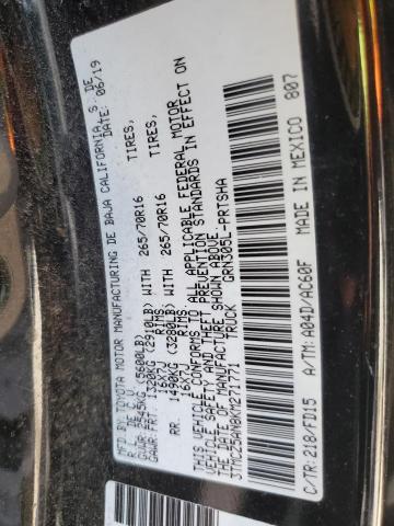 2019 TOYOTA TACOMA DOU - 3TMCZ5AN8KM271771