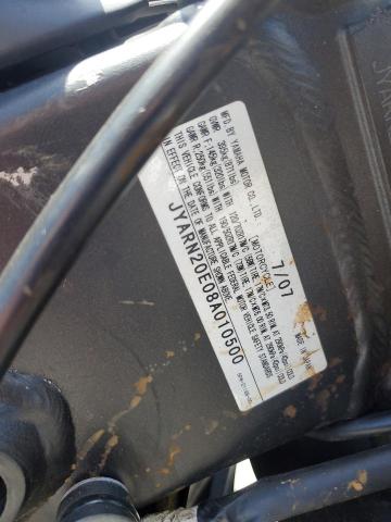 2008 YAMAHA YZFR1 JYARN20E08A010500