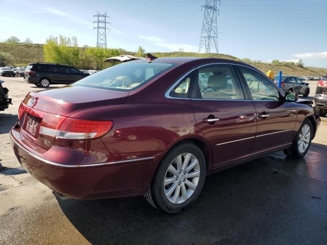 HYUNDAI AZERA GLS 2009 burgundy  gas KMHFC46D99A351155 photo #4