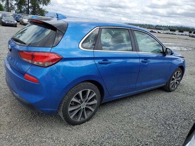 HYUNDAI ELANTRA GT 2018 blue  gas KMHH35LE1JU021265 photo #4