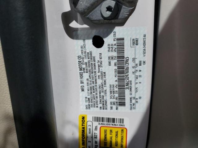 2019 LINCOLN MKZ RESERV 3LN6L5D97KR613965