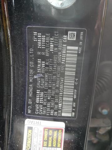 2018 HONDA CLARITY JHMZC5F38JC007547