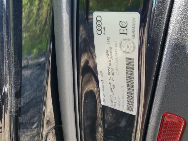 2020 AUDI A4 KOMFORT WAUANAF4XLN012716
