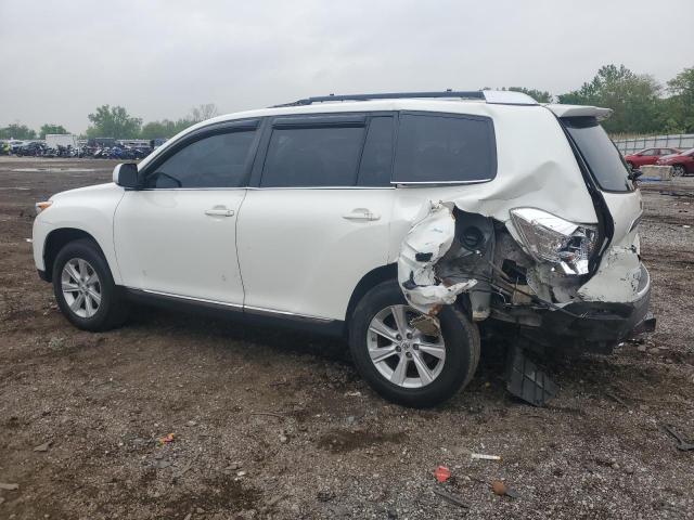 Vin: 5tdbk3eh0cs160819, lot: 57667165, toyota highlander base 20122