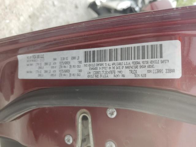 2018 RAM 1500 SLT - 1C6RR7LT7JS147876