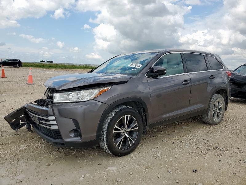 Vin: 5tdzarfh8ks044950, lot: 58376645, toyota highlander le 2019 img_1