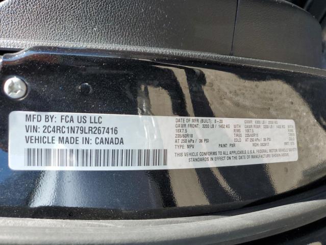 2020 CHRYSLER PACIFICA H 2C4RC1N79LR267416