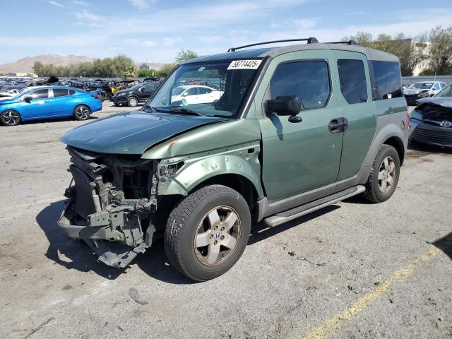 HONDA ELEMENT EX 2003 green  gas 5J6YH18553L010764 photo #1