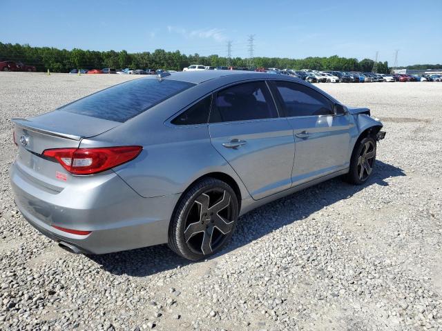HYUNDAI SONATA SE 2015 silver sedan 4d gas 5NPE24AF8FH011172 photo #4