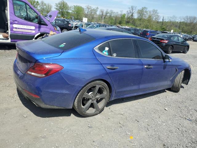 Vin: kmtg44la5ku033135, lot: 54320795, genesis g70 prestige 20193